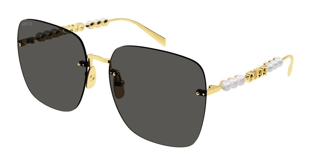 Gucci Sunglasses Womens In Gold Grey GG1923SA-001