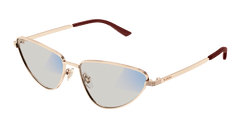 Gucci Sunglasses Womens In Gold Transparent GG1879S-005