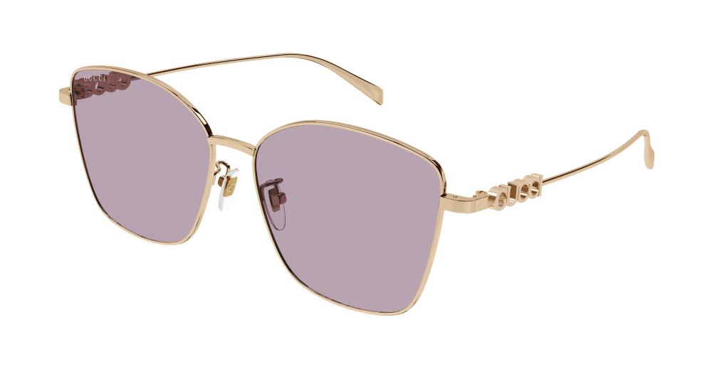 Gucci Sunglasses Womens In Gold Violet GG1805SA-003