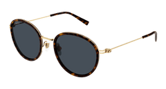 Gucci Sunglasses Womens In Havana Gold Blue GG1849S-002