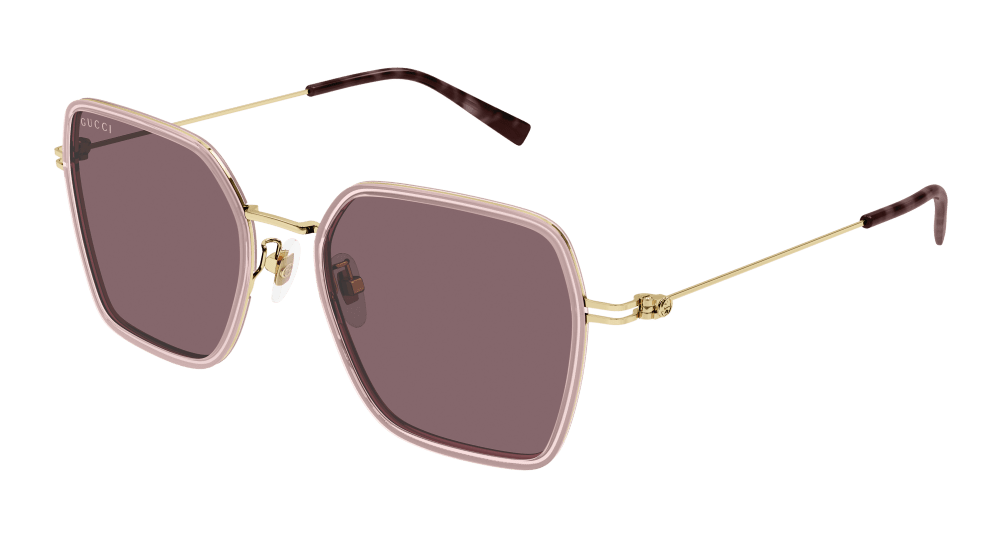 Gucci Sunglasses Womens In Pink Gold Red GG1850SA-004