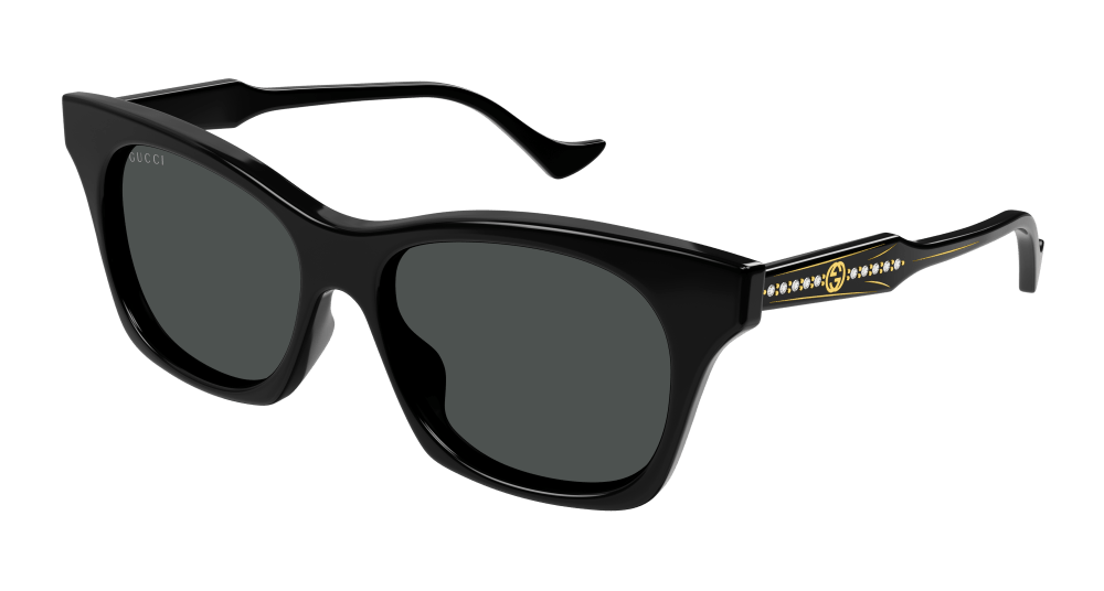 Gucci Sunglass Woman Black Grey GG1299S-001