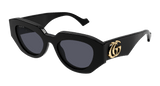 Gucci Sunglasses Woman Black Grey Gg1421S-001