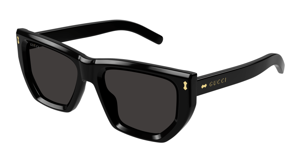 Gucci Sunglass Woman Black Grey GG1520S-001