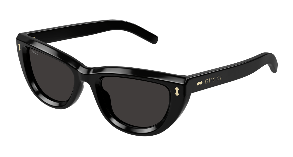 Gucci Sunglasses Woman Black Grey Gg1521S-001