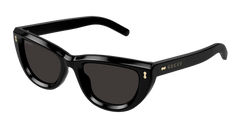 Gucci Sunglasses Woman Black Grey Gg1521S-001