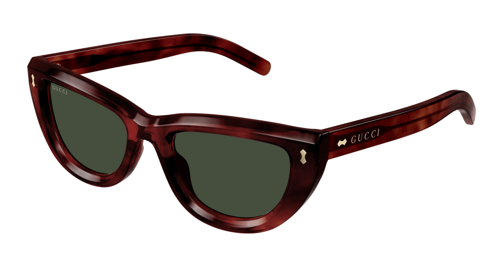 Gucci Sunglasses Woman Havana Green Gg1521S-002