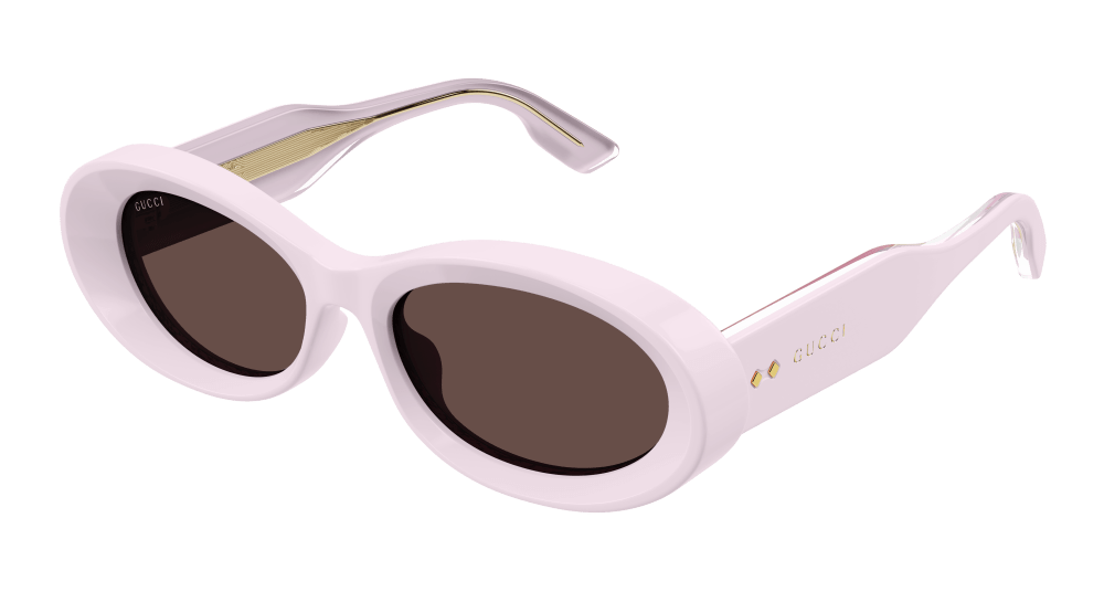 Gucci Sunglasses Woman Pink Brown Gg1527S-003