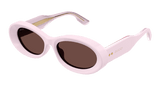 Gucci Sunglasses Woman Pink Brown Gg1527S-003