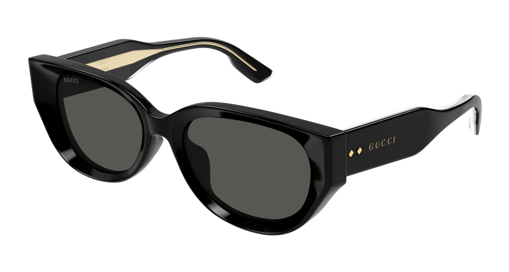 Gucci Sunglass Woman Black Grey GG1532SA-001
