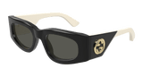 Gucci Sunglasses Woman Black Ivory Grey Gg1664S-001