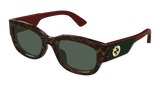 Gucci Sunglass Woman Havana Red Green GG1667SK-002
