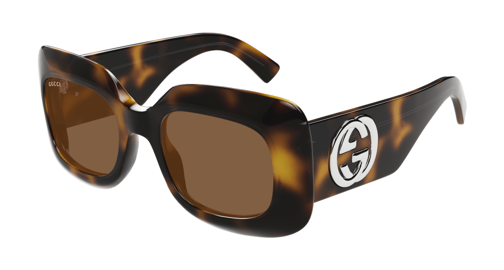 Gucci Sunglasses Woman Havana Brown Gg1695S-002
