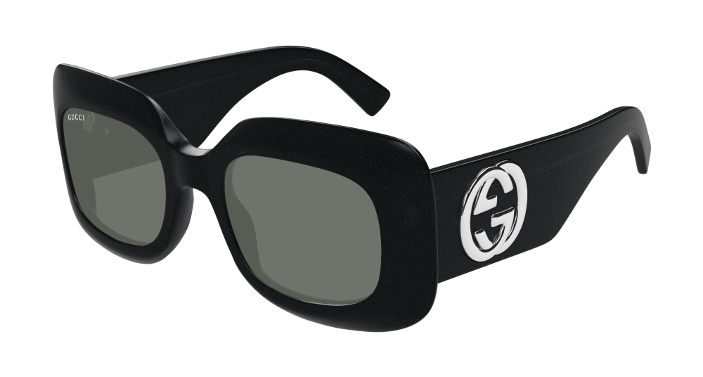 Gucci Sunglasses Woman Black Grey Gg1695S-003