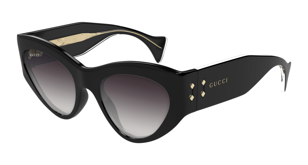 Gucci Sunglass Woman Black Grey GG1704S-001