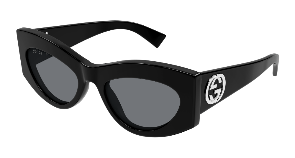 Gucci Sunglasses Womens In Black Smoke GG1843S-001