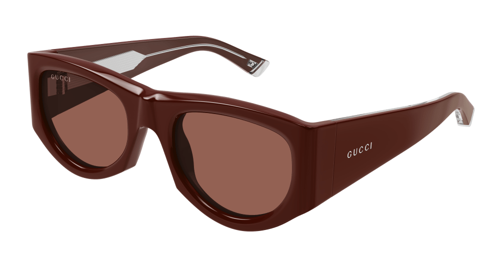 Gucci Sunglasses Womens In Burgundy Brown GG1917S-003