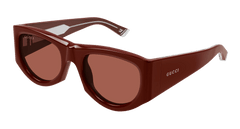 Gucci Sunglasses Womens In Burgundy Brown GG1917S-003
