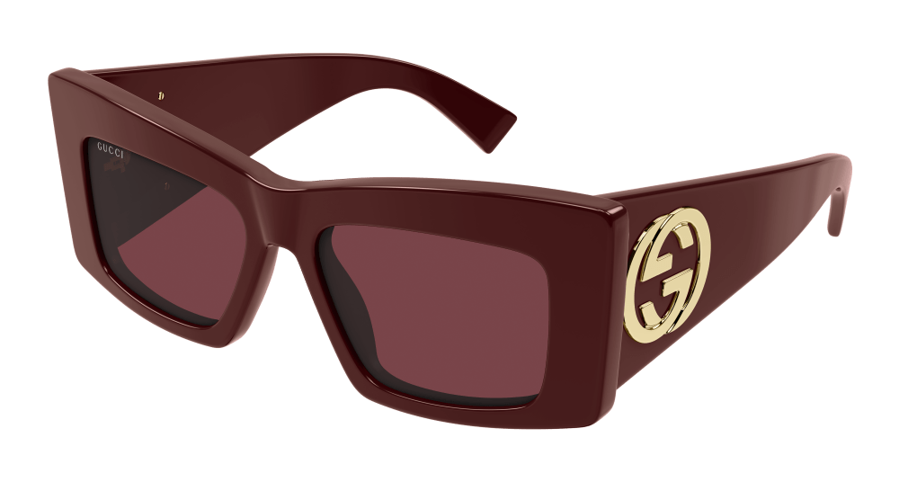 Gucci Sunglasses Womens In Burgundy Red GG1842S-005