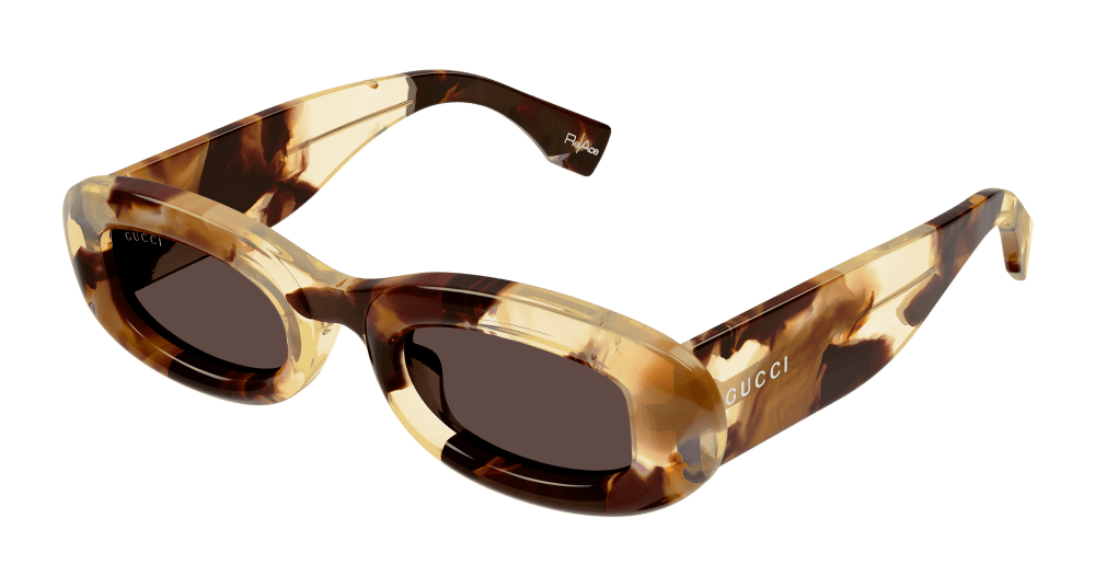 Gucci Sunglasses Womens In Havana Brown GG1907S-002