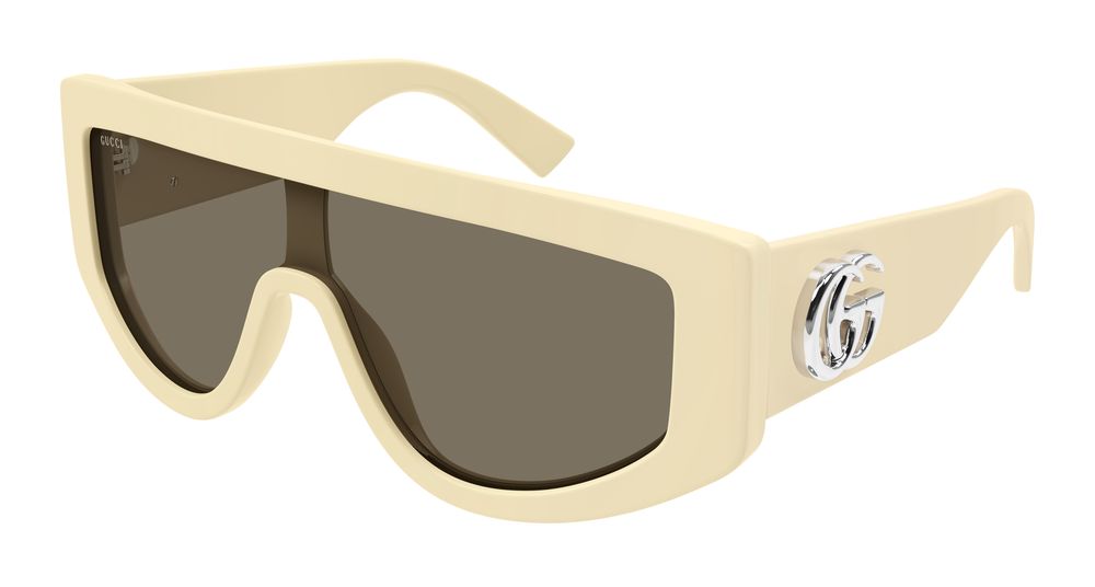 Gucci Sunglasses Womens In Ivory Brown GG1950S-004