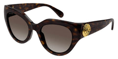 Gucci Womens Ace Sunglasses In Havana  Brown