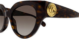 Gucci Womens Ace Sunglasses In Havana  Brown