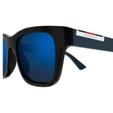 Gucci Mens 52 Sunglasses In Black & Blue
