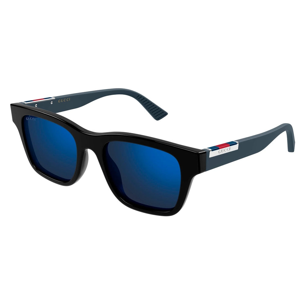 Gucci Mens 52 Sunglasses In Black & Blue