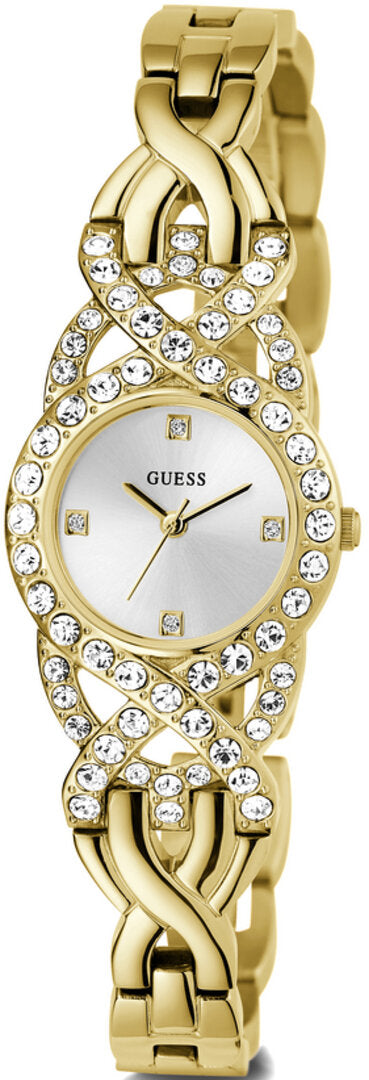 Guess Womens Adorn Watch In Gold