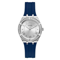 Guess Cosmo Blue And Silver Watch