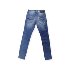 Guess Mens Monty Eco Mid Super Skinny Jeans In Blue