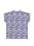 Guess Girls T-Shirt In Blue Multi