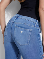Guess Ladies Power Light Wash Skinny Low Rise Jean