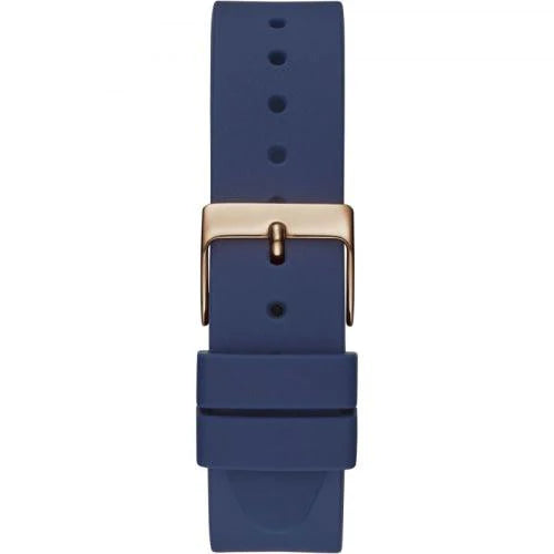 Guess Lady Comet Blue And Rose Gold Watch