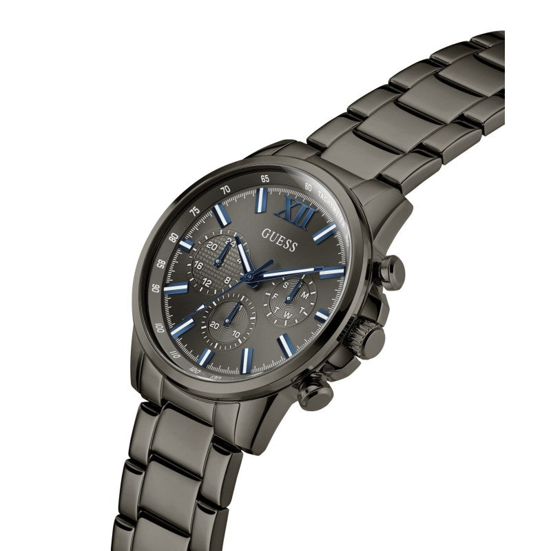 Guess Gents Walker Bracelet Watch In Anthracite