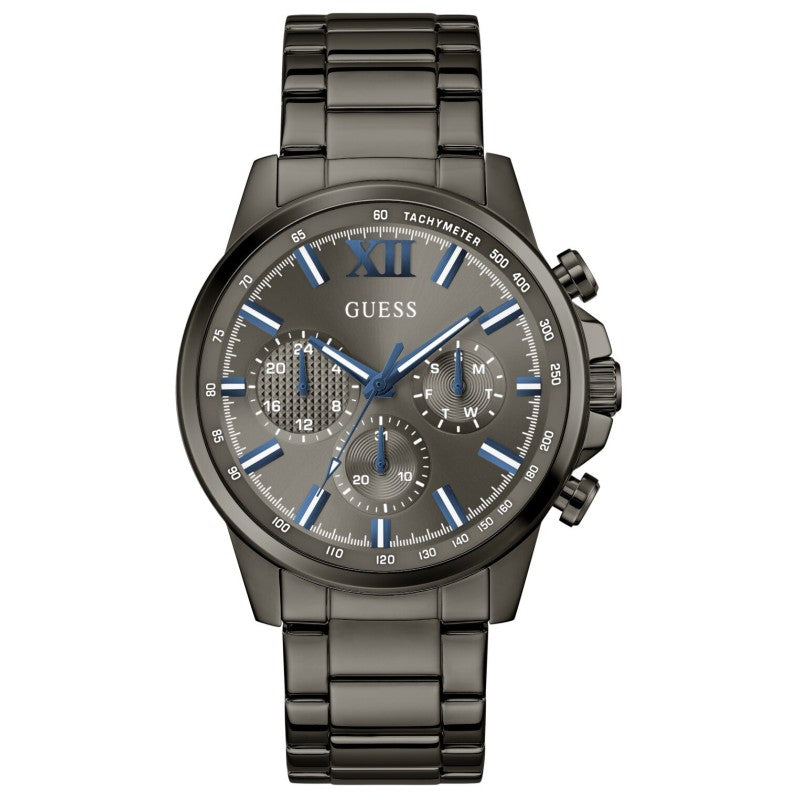 Guess Gents Walker Bracelet Watch In Anthracite