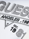 Guess Boys T-Shirt In White & Grey