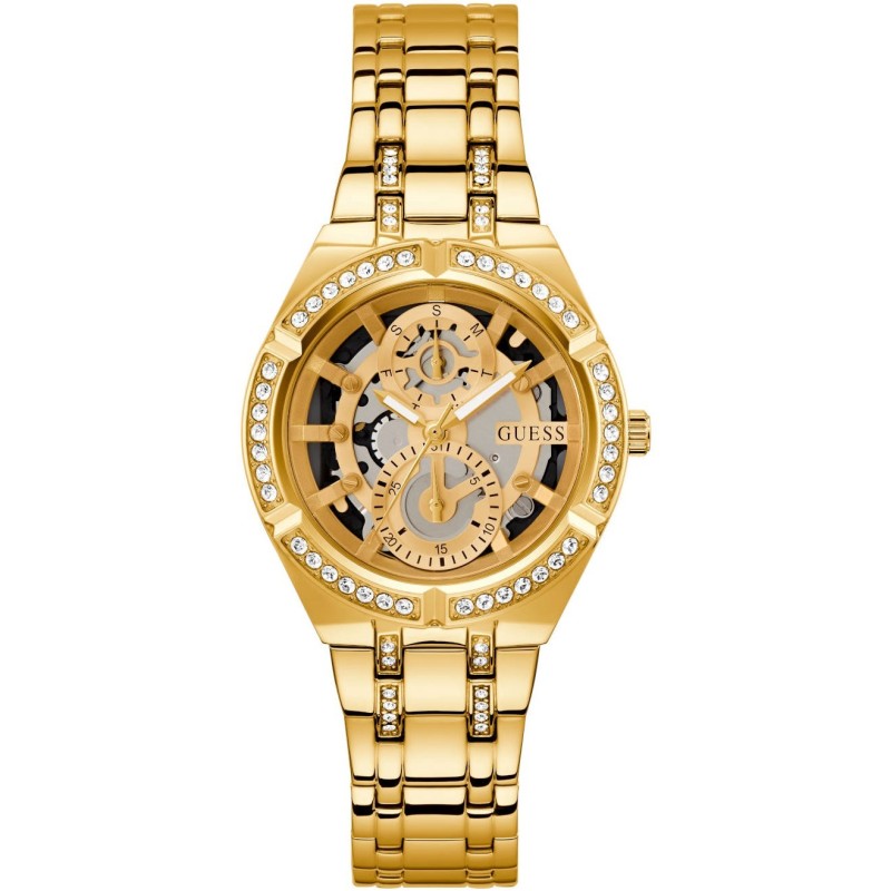 Guess Allara Gold Bracelet Watch