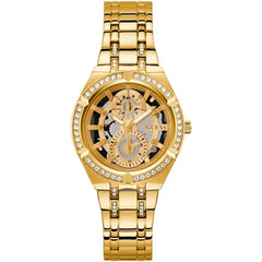 Guess Allara Gold Bracelet Watch