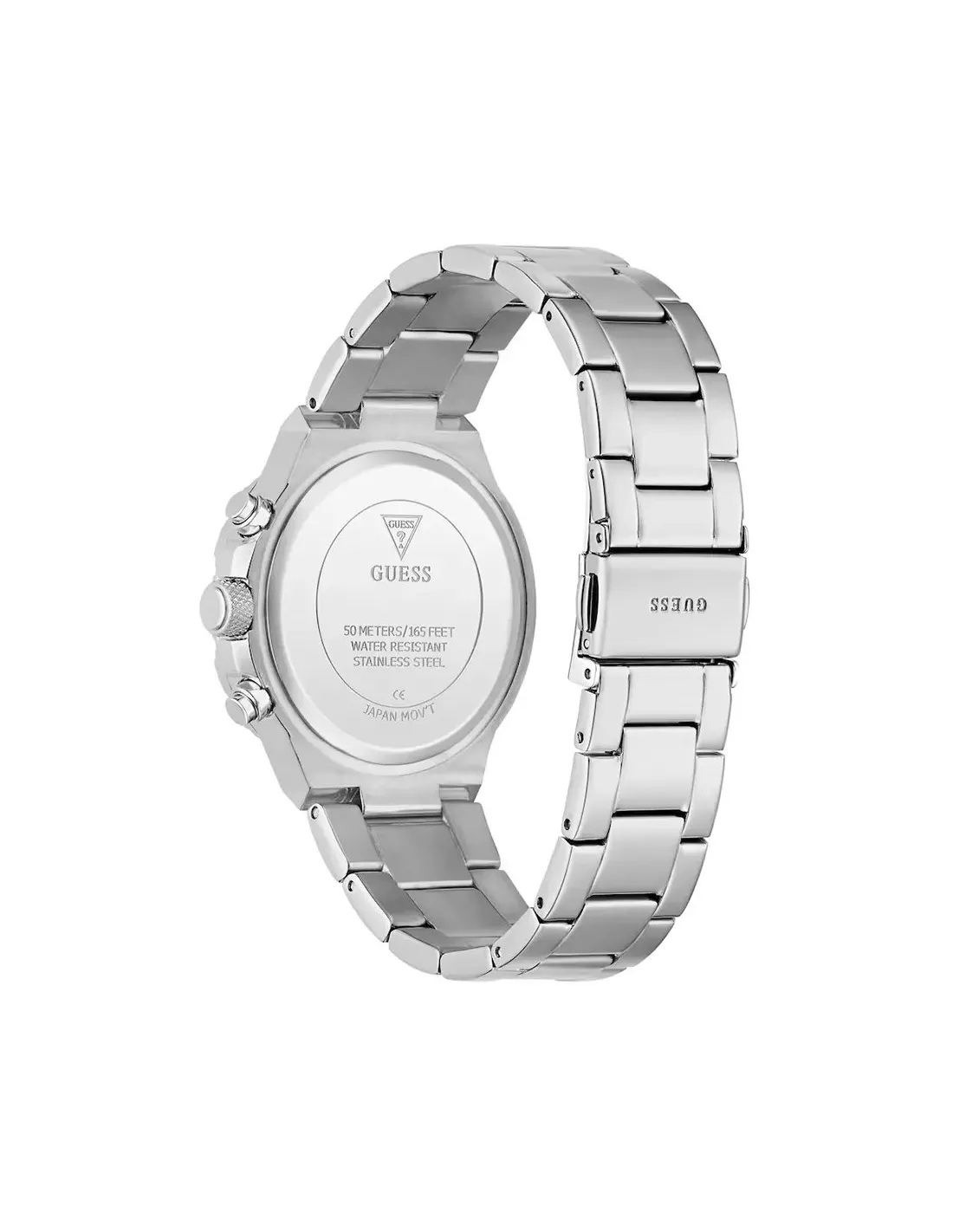 Guess Womens Harlow Multi Function Watch In Silver