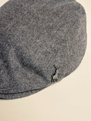 Polo Herringbone Ivy Cap Charcoal
