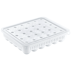 Hobby Life 30 Pcs Egg Storage Box In White