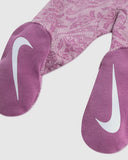 Nike Girls Lace It Up Footed Coverall Jumpsuit In Light Magenta