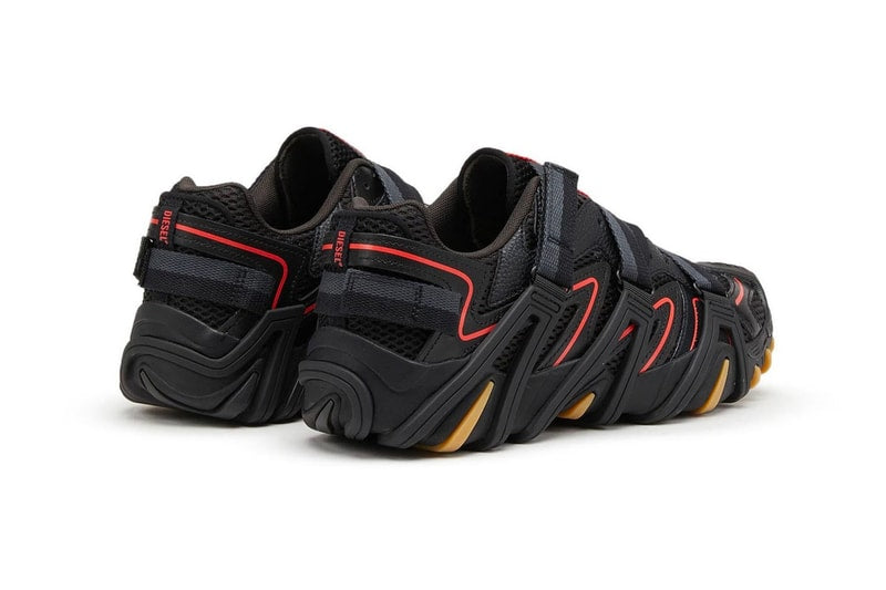 Diesel Mens Prototype-Cr Sneakers In Black
