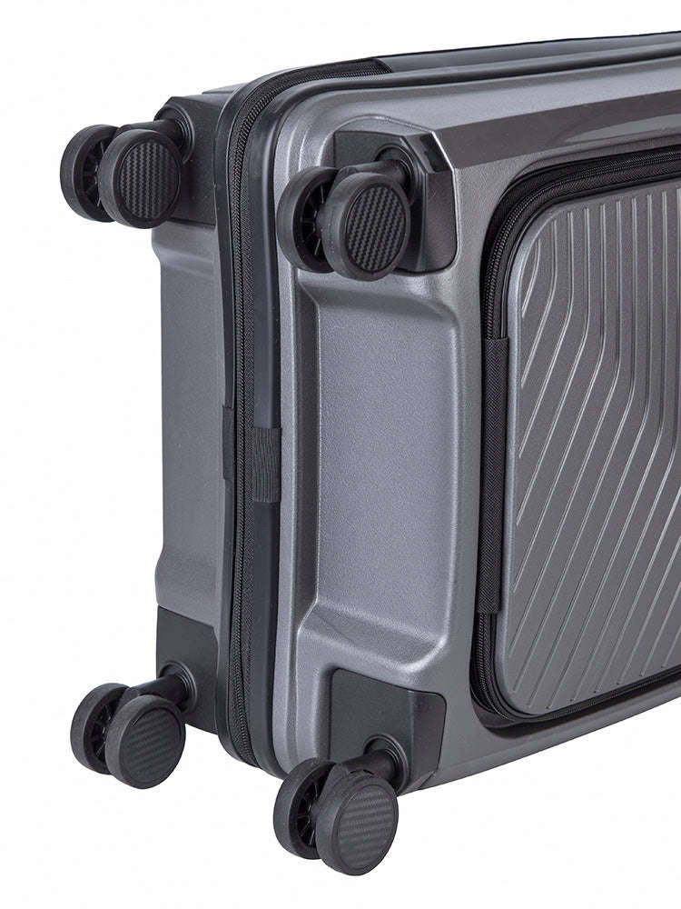 Polo Proflex Fusion Large Trolley Case In Charcoal