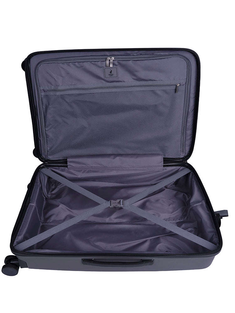 Polo Proflex Fusion Large Trolley Case In Charcoal