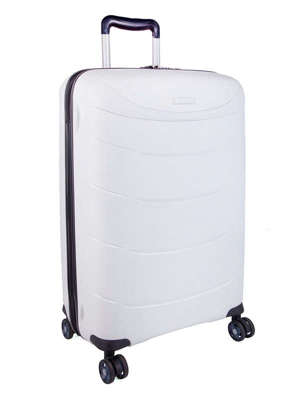 Cellini Nova 4 Wheel Trolley Case White - 55 Cm