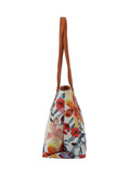 Pierre Cardin Aasha Floral Tote Bag In Orange