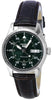 Seiko Gents Automatic Watch - Green/Leather